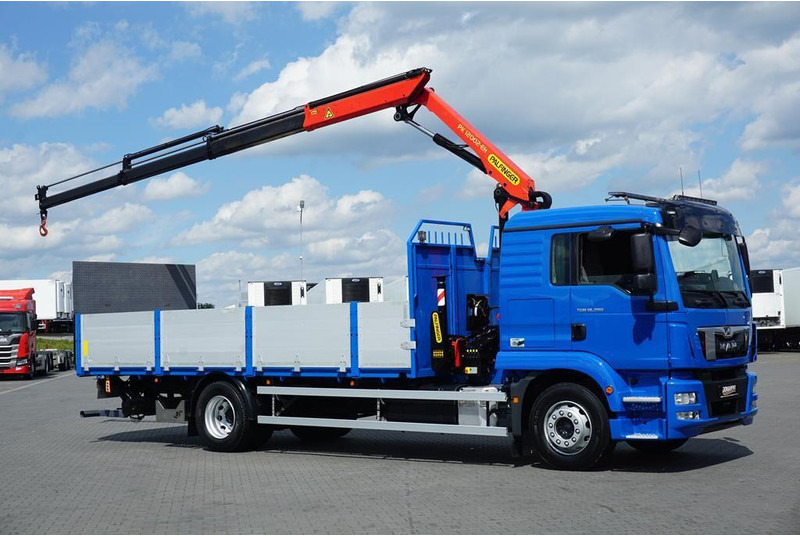 MAN TGM / 18.290 / SKRZYNIOWY + HDS + WINDA / PALFINGER PK 12002 / - Грузовик бортовой/ Платформа, Автоманипулятор: фото 4 MAN TGM / 18.290 / SKRZYNIOWY + HDS + WINDA / PALFINGER PK 12002 / - Грузовик бортовой/ Платформа, Автоманипулятор: фото 4