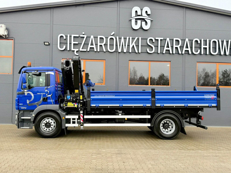 MAN TGM TGL TGS 18.250 // wywrotka 3-S + HDS HMF 1420 - K2 // bu - Самосвал, Автоманипулятор: фото 4 MAN TGM TGL TGS 18.250 // wywrotka 3-S + HDS HMF 1420 - K2 // bu - Самосвал, Автоманипулятор: фото 4