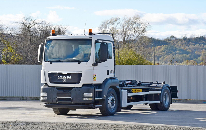 MAN TGS 18.320 Abrollkipper * Top Zustand! - Крюковой мультилифт: фото 1 MAN TGS 18.320 Abrollkipper * Top Zustand! - Крюковой мультилифт: фото 1