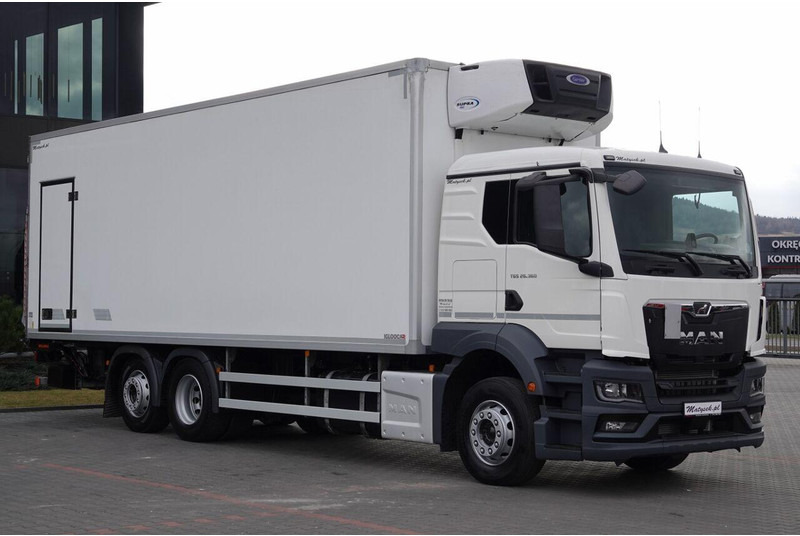 MAN TGS 26.360 / 6x2 / CHŁODNIA -8,2 M / AGREGAT CARRIER SUPRA 850 / - Рефрижератор: фото 1 MAN TGS 26.360 / 6x2 / CHŁODNIA -8,2 M / AGREGAT CARRIER SUPRA 850 / - Рефрижератор: фото 1