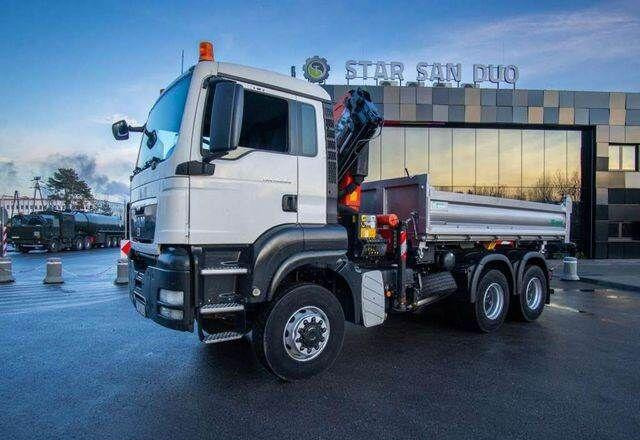 MAN TGS 26.360 6x6 PALFINGER PK 18001 EH Crane Kipe - Самосвал, Автоманипулятор: фото 2 MAN TGS 26.360 6x6 PALFINGER PK 18001 EH Crane Kipe - Самосвал, Автоманипулятор: фото 2