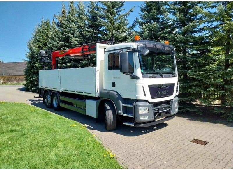 MAN TGS 26.400 Flatbed + Crane Palfinger PK 23001L - Грузовик бортовой/ Платформа, Автоманипулятор: фото 3 MAN TGS 26.400 Flatbed + Crane Palfinger PK 23001L - Грузовик бортовой/ Платформа, Автоманипулятор: фото 3