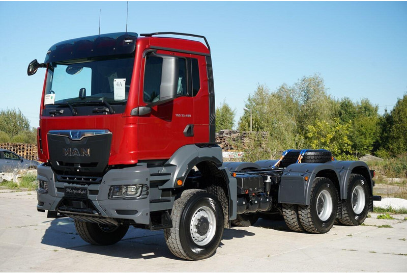 MAN TGS 33.480 / 6x6 / DO ZABUDOWY / FABRYCZNIE NOWY 2025 - Грузовик-шасси: фото 2 MAN TGS 33.480 / 6x6 / DO ZABUDOWY / FABRYCZNIE NOWY 2025 - Грузовик-шасси: фото 2