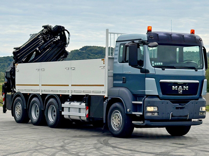MAN TGS 35.400*HIAB 377 E-5 HIPRO+JIB 70X-3FUNK /8x4 - Грузовик бортовой/ Платформа, Автоманипулятор: фото 4 MAN TGS 35.400*HIAB 377 E-5 HIPRO+JIB 70X-3FUNK /8x4 - Грузовик бортовой/ Платформа, Автоманипулятор: фото 4