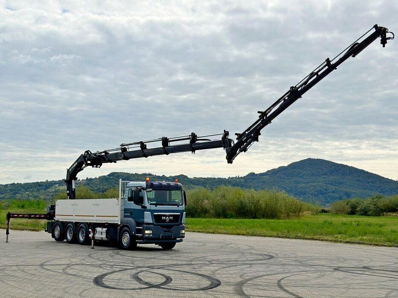 MAN TGS 35.400*HIAB 377 E-5 HIPRO+JIB 70X-3FUNK /8x4 - Грузовик бортовой/ Платформа, Автоманипулятор: фото 2 MAN TGS 35.400*HIAB 377 E-5 HIPRO+JIB 70X-3FUNK /8x4 - Грузовик бортовой/ Платформа, Автоманипулятор: фото 2