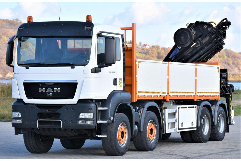 MAN TGS 35.440 * HIAB 322 EP-5HIPRO+FUNK / 8x4! - Грузовик бортовой/ Платформа, Автоманипулятор: фото 3 MAN TGS 35.440 * HIAB 322 EP-5HIPRO+FUNK / 8x4! - Грузовик бортовой/ Платформа, Автоманипулятор: фото 3