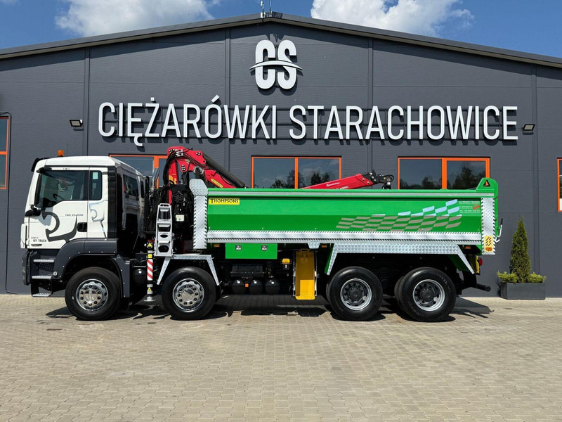 MAN TGS TGX 35.400 // 8x4 // E5 // wywrotka kiper + HDS z czerpakiem - Самосвал, Автоманипулятор: фото 3 MAN TGS TGX 35.400 // 8x4 // E5 // wywrotka kiper + HDS z czerpakiem - Самосвал, Автоманипулятор: фото 3