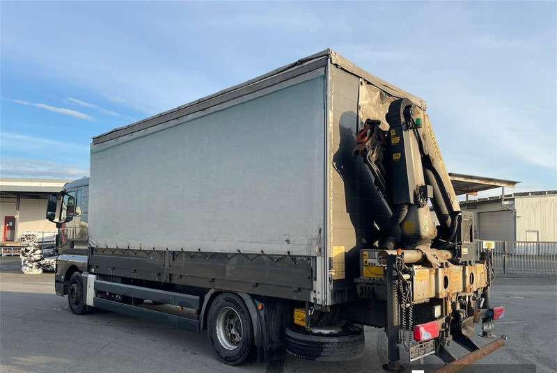 MAN TGX 18.400 Curtain Sider + Crane Palfinger 14002 EH - Грузовик с закрытым кузовом: фото 3 MAN TGX 18.400 Curtain Sider + Crane Palfinger 14002 EH - Грузовик с закрытым кузовом: фото 3