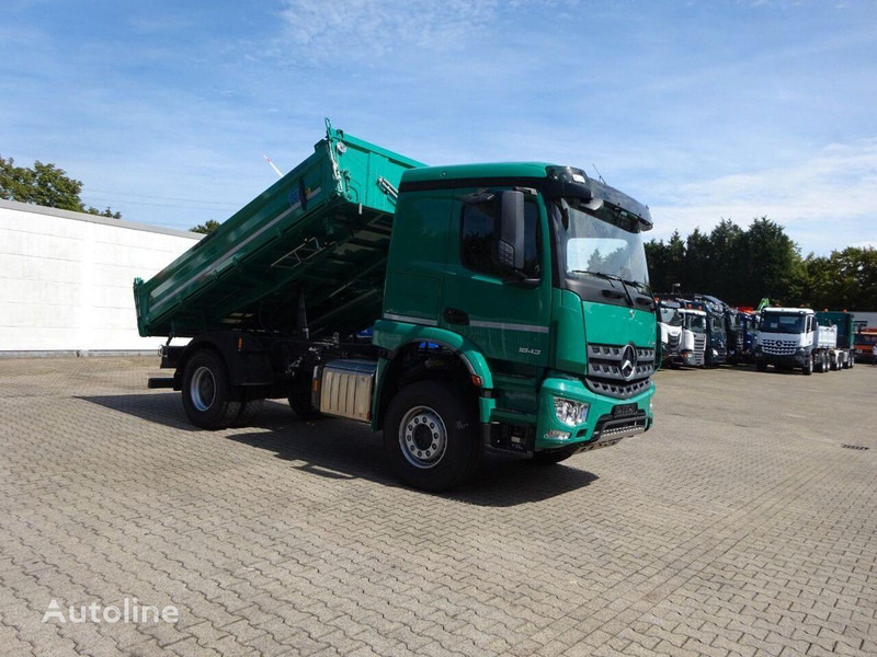 Mercedes-Benz 1843 Arocs 3 way Meiller tipper - Самосвал: фото 3 Mercedes-Benz 1843 Arocs 3 way Meiller tipper - Самосвал: фото 3