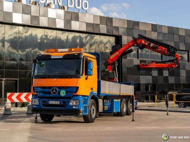 Mercedes-Benz ACTROS 2541 6x2 Palfinger PK 34002 Crane Winch - Грузовик бортовой/ Платформа, Автоманипулятор: фото 2 Mercedes-Benz ACTROS 2541 6x2 Palfinger PK 34002 Crane Winch - Грузовик бортовой/ Платформа, Автоманипулятор: фото 2