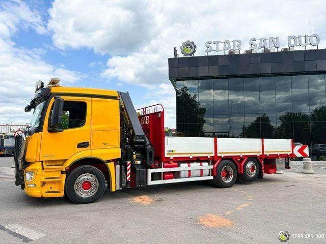 Грузовик бортовой/ Платформа, Автоманипулятор Mercedes-Benz ACTROS 2543 6x2 PalfingerPK 26002 EH Crane: фото 10 Грузовик бортовой/ Платформа, Автоманипулятор Mercedes-Benz ACTROS 2543 6x2 PalfingerPK 26002 EH Crane: фото 10