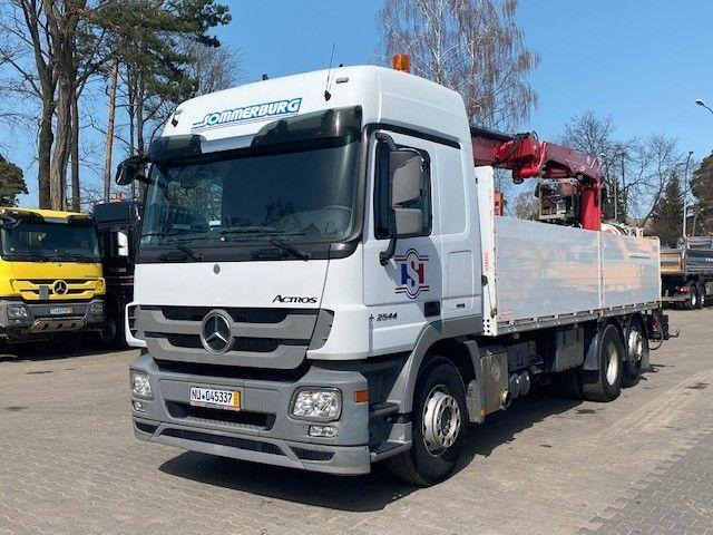 Грузовик бортовой/ Платформа, Автоманипулятор Mercedes-Benz ACTROS 2544: фото 7 Грузовик бортовой/ Платформа, Автоманипулятор Mercedes-Benz ACTROS 2544: фото 7