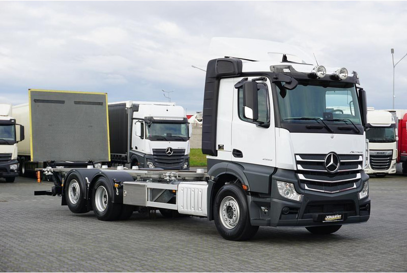 Mercedes-Benz ACTROS / 2553 / ACC / E 6 / BDF + WINDA / 7.15 , 7.45, 7.82 M / - Грузовик-шасси: фото 1 Mercedes-Benz ACTROS / 2553 / ACC / E 6 / BDF + WINDA / 7.15 , 7.45, 7.82 M / - Грузовик-шасси: фото 1