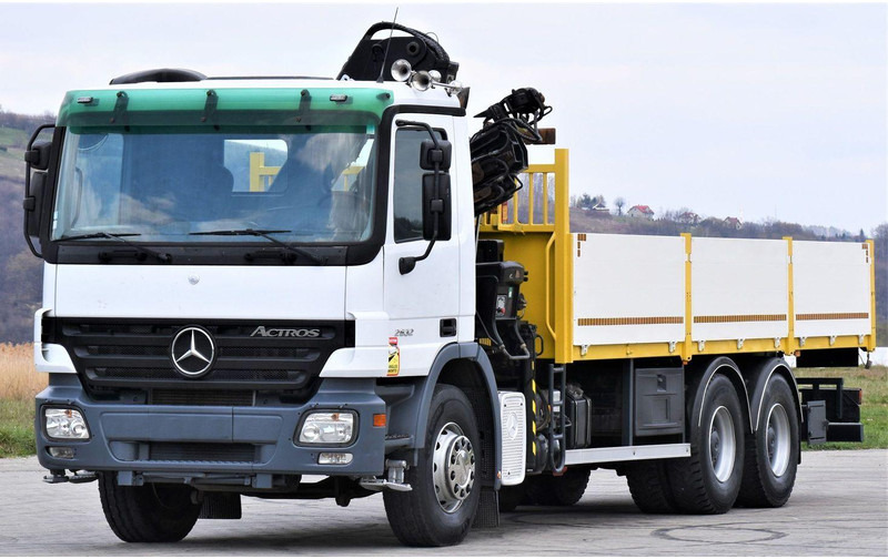 Mercedes-Benz ACTROS 2632 - Грузовик бортовой/ Платформа, Автоманипулятор: фото 4 Mercedes-Benz ACTROS 2632 - Грузовик бортовой/ Платформа, Автоманипулятор: фото 4