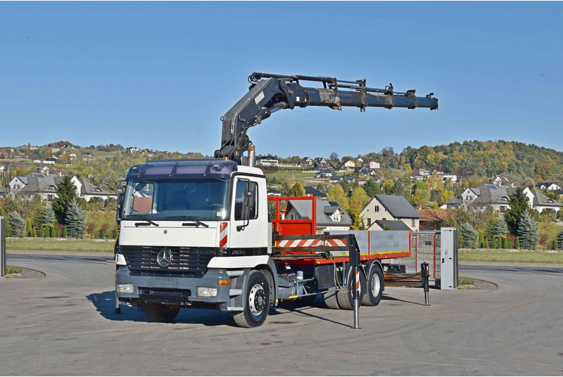 Mercedes-Benz ACTROS 2635 Pritsche - Грузовик бортовой/ Платформа, Автоманипулятор: фото 2 Mercedes-Benz ACTROS 2635 Pritsche - Грузовик бортовой/ Платформа, Автоманипулятор: фото 2