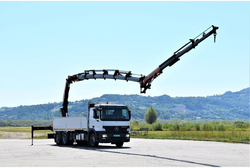 Mercedes-Benz ACTROS 2641 - Грузовик бортовой/ Платформа, Автоманипулятор: фото 1 Mercedes-Benz ACTROS 2641 - Грузовик бортовой/ Платформа, Автоманипулятор: фото 1
