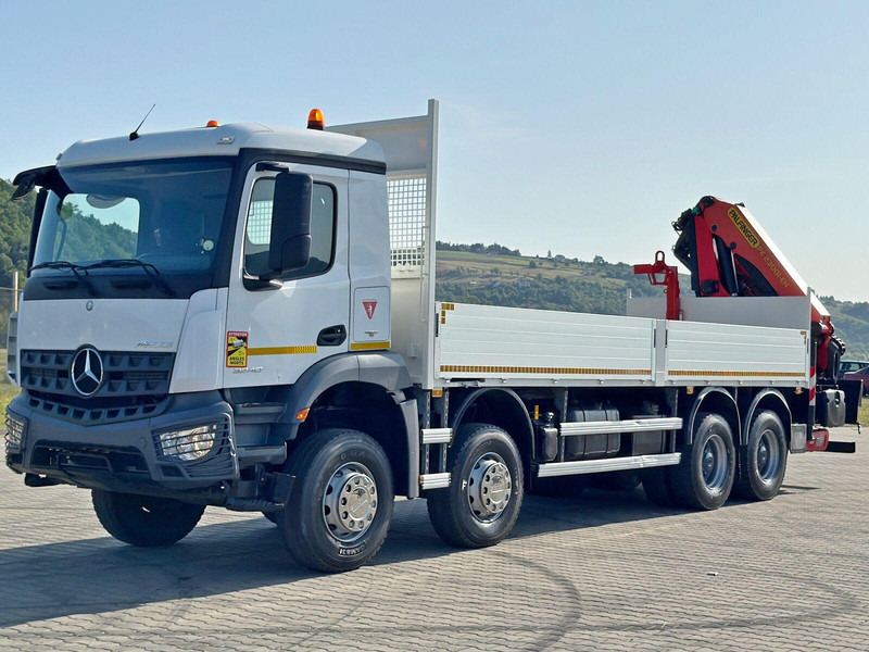 Mercedes-Benz ACTROS 3240 * PK 23001 - EH C+ FUNK / 8x4 * TOP - Грузовик бортовой/ Платформа, Автоманипулятор: фото 3 Mercedes-Benz ACTROS 3240 * PK 23001 - EH C+ FUNK / 8x4 * TOP - Грузовик бортовой/ Платформа, Автоманипулятор: фото 3