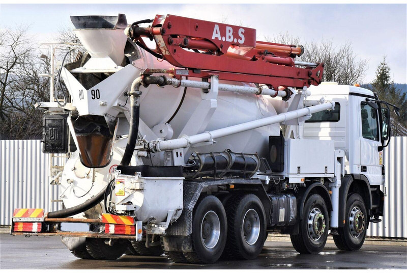 Mercedes-Benz ACTROS 3241* Betonpumpe 21m *8x4 * Top Zustand - Автобетононасос: фото 4 Mercedes-Benz ACTROS 3241* Betonpumpe 21m *8x4 * Top Zustand - Автобетононасос: фото 4