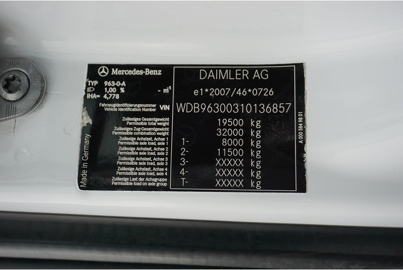 Рефрижератор Mercedes-Benz ANTOS / 1830 / EURO 6 / CHŁODNIA + WINDA / 18 PALET: фото 11 Рефрижератор Mercedes-Benz ANTOS / 1830 / EURO 6 / CHŁODNIA + WINDA / 18 PALET: фото 11