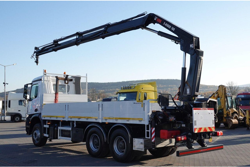 Mercedes-Benz AROCS 2633 / 6x4 / SKRZYNIOWY - 6,5 M / HDS HIAB 188 b-3 wysów: - Грузовик бортовой/ Платформа, Автоманипулятор: фото 3 Mercedes-Benz AROCS 2633 / 6x4 / SKRZYNIOWY - 6,5 M / HDS HIAB 188 b-3 wysów: - Грузовик бортовой/ Платформа, Автоманипулятор: фото 3