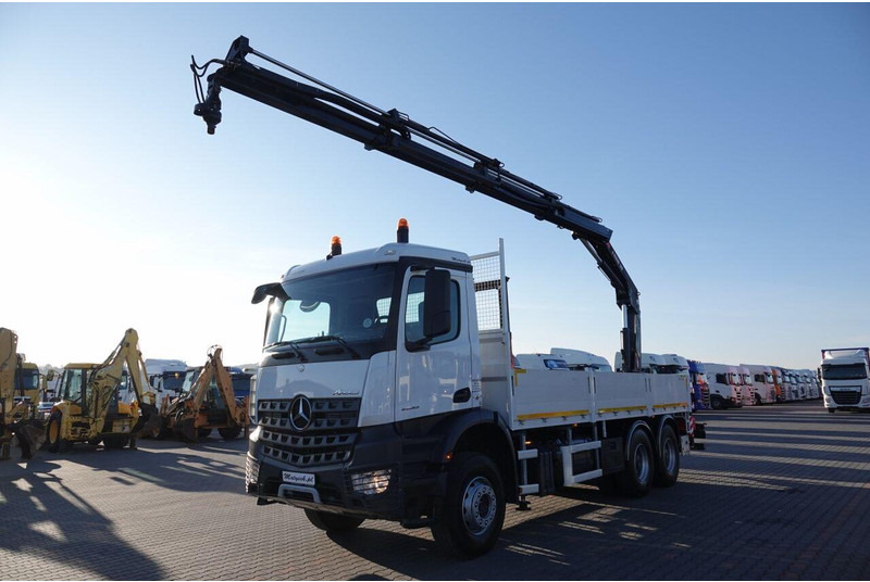 Mercedes-Benz AROCS 2633 / 6x4 / SKRZYNIOWY - 6,5 M / HDS HIAB 188 b-3 wysów: - Грузовик бортовой/ Платформа, Автоманипулятор: фото 2 Mercedes-Benz AROCS 2633 / 6x4 / SKRZYNIOWY - 6,5 M / HDS HIAB 188 b-3 wysów: - Грузовик бортовой/ Платформа, Автоманипулятор: фото 2