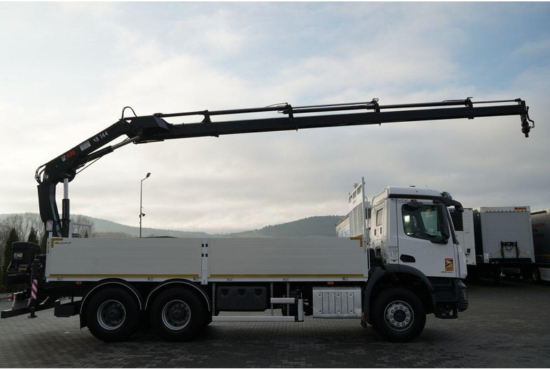 Mercedes-Benz AROCS 2640 / 6x4 / SKRZYNIOWY - 6,5 M / HDS HIAB 144 / wysów: 12 - Грузовик бортовой/ Платформа, Автоманипулятор: фото 5 Mercedes-Benz AROCS 2640 / 6x4 / SKRZYNIOWY - 6,5 M / HDS HIAB 144 / wysów: 12 - Грузовик бортовой/ Платформа, Автоманипулятор: фото 5