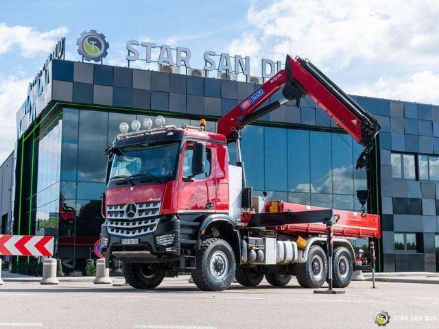 Самосвал, Автоманипулятор Mercedes-Benz AROCS 3345 6x6 HMF 3220 K hds Crane tipper: фото 6 Самосвал, Автоманипулятор Mercedes-Benz AROCS 3345 6x6 HMF 3220 K hds Crane tipper: фото 6