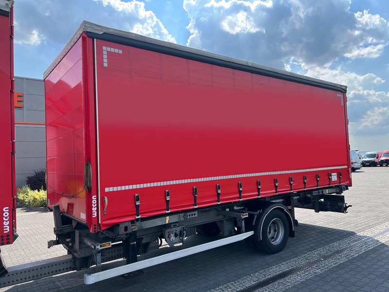 Mercedes-Benz ATEGO 1227 BDF WECHSELFAHRGESTELL CURTAIN PLANE TRAILER 1.HAND - Тентованный грузовик: фото 4 Mercedes-Benz ATEGO 1227 BDF WECHSELFAHRGESTELL CURTAIN PLANE TRAILER 1.HAND - Тентованный грузовик: фото 4