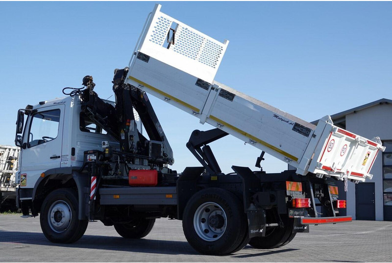 Самосвал Mercedes-Benz ATEGO 16.24 / 4X4 / WYWROTKA + HDS HIAB 111 BS-2  / PILOT /  ROT: фото 11