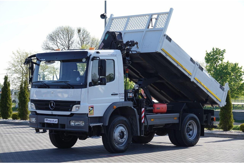 Самосвал Mercedes-Benz ATEGO 16.24 / 4X4 / WYWROTKA + HDS HIAB 111 BS-2  / PILOT /  ROT: фото 9