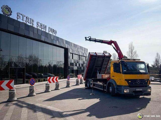 Mercedes-Benz AXOR 1824 4x2 HMF 975 HDS Crane Rotator Kipper - Самосвал, Автоманипулятор: фото 5 Mercedes-Benz AXOR 1824 4x2 HMF 975 HDS Crane Rotator Kipper - Самосвал, Автоманипулятор: фото 5