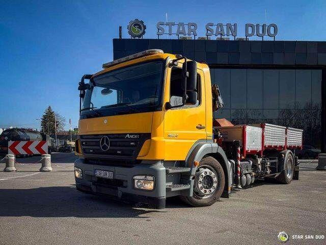 Mercedes-Benz AXOR 1824 4x2 HMF 975 HDS Crane Rotator Kipper - Самосвал, Автоманипулятор: фото 3 Mercedes-Benz AXOR 1824 4x2 HMF 975 HDS Crane Rotator Kipper - Самосвал, Автоманипулятор: фото 3