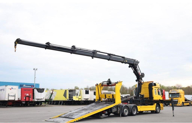 Mercedes-Benz Actros 2532 Vehicle transporter + crane Hiab 477EP-5 HiPro 6x2 - Автовоз: фото 5 Mercedes-Benz Actros 2532 Vehicle transporter + crane Hiab 477EP-5 HiPro 6x2 - Автовоз: фото 5