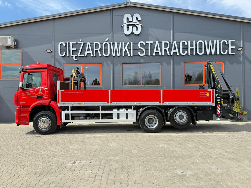 Mercedes-Benz Arocs Actros 2532 / E6 / 6x2 / skrzynia + żuraw Palfinger / budo - Грузовик бортовой/ Платформа, Автоманипулятор: фото 3 Mercedes-Benz Arocs Actros 2532 / E6 / 6x2 / skrzynia + żuraw Palfinger / budo - Грузовик бортовой/ Платформа, Автоманипулятор: фото 3