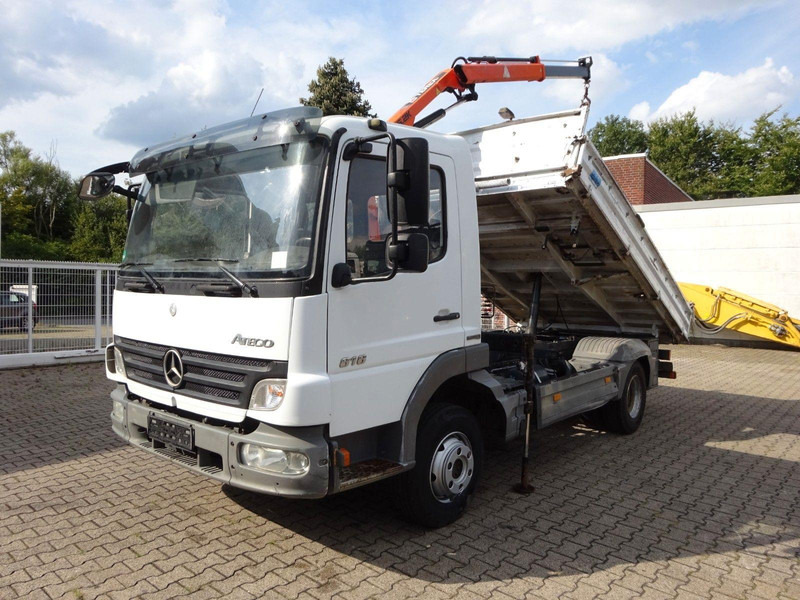 Mercedes-Benz Atego 818 3 way Meiller tipper + crane Terex 36.2 - Малотоннажный самосвал: фото 3 Mercedes-Benz Atego 818 3 way Meiller tipper + crane Terex 36.2 - Малотоннажный самосвал: фото 3