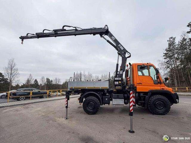 Mercedes-Benz UNIMOG U300 4x4 HIAB 122 D-3 CRANE - Самосвал, Автоманипулятор: фото 4 Mercedes-Benz UNIMOG U300 4x4 HIAB 122 D-3 CRANE - Самосвал, Автоманипулятор: фото 4