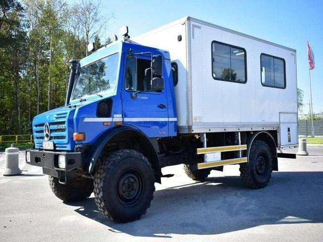 Грузовик-шасси, Автоманипулятор Mercedes-Benz Unimog Mercedes-Benz Unimog U 4000 4x4 Camper Expeditio: фото 15