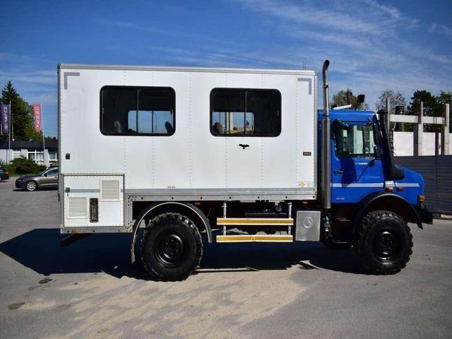 Грузовик-шасси, Автоманипулятор Mercedes-Benz Unimog Mercedes-Benz Unimog U 4000 4x4 Camper Expeditio: фото 14