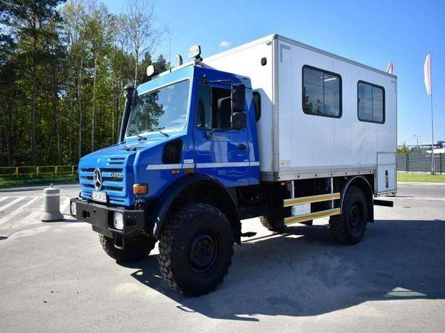 Грузовик-шасси, Автоманипулятор Mercedes-Benz Unimog Mercedes-Benz Unimog U 4000 4x4 Camper Expeditio: фото 9