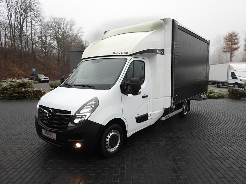 Тентованный фургон Opel MOVANO PLANDEKA 10 PALET WEBASTO TEMPOMAT KLIMATYZACJA LEDY PNEU: фото 17