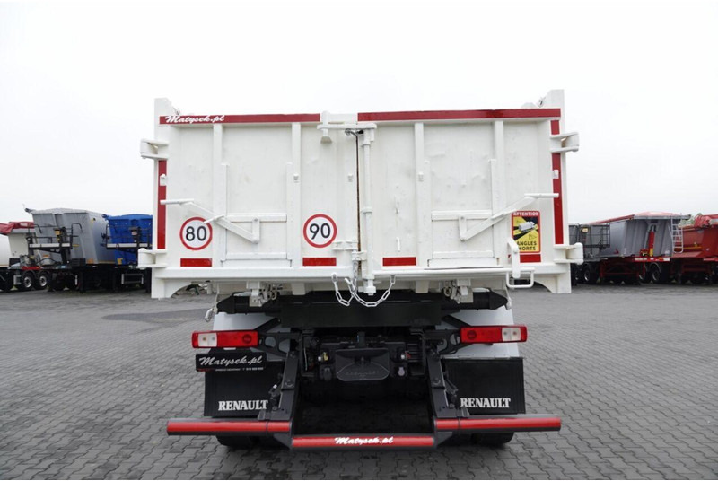 Самосвал, Автоманипулятор Renault C 380 / 6x4 / WYWROTKA 3 STRONNA  + HDS FASSI F135 / HYDROBURTA: фото 20