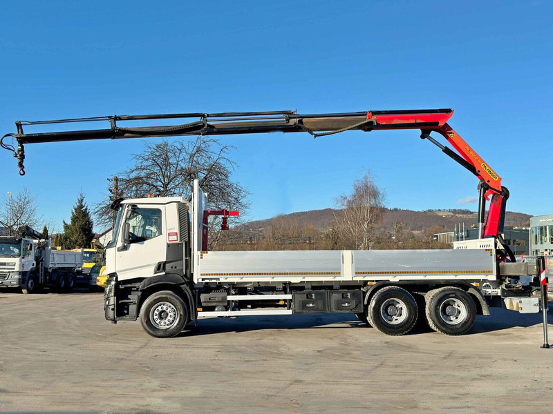Renault C 380 *PRITSCHE 6,80m * PK 18002-EH C + FUNK*6x4 - Грузовик бортовой/ Платформа, Автоманипулятор: фото 5 Renault C 380 *PRITSCHE 6,80m * PK 18002-EH C + FUNK*6x4 - Грузовик бортовой/ Платформа, Автоманипулятор: фото 5
