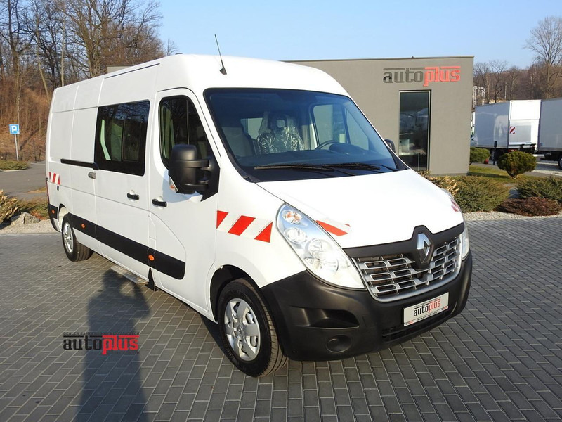 Renault MASTER FURGON BRYGADÓWKA 7 MIEJSC TEMPOMAT KLIMATYZACJA 130KM - Микроавтобус, Пассажирский фургон: фото 1 Renault MASTER FURGON BRYGADÓWKA 7 MIEJSC TEMPOMAT KLIMATYZACJA 130KM - Микроавтобус, Пассажирский фургон: фото 1