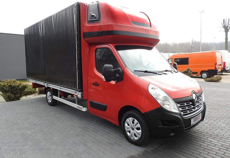 Renault MASTER PLANDEKA 10 PALET WEBASTO TEMPOMAT KLIMATYZACJA 170KM [ - Тентованный фургон: фото 4 Renault MASTER PLANDEKA 10 PALET WEBASTO TEMPOMAT KLIMATYZACJA 170KM [ - Тентованный фургон: фото 4