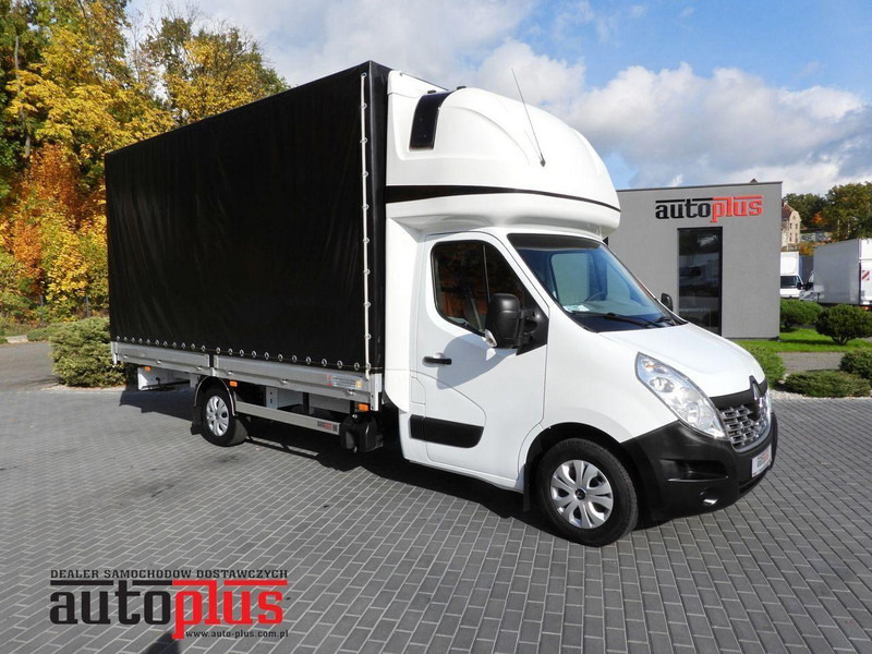 Renault MASTER PLANDEKA 10 PALET WEBASTO TEMPOMAT KLIMATYZACJA 170KM [ - Тентованный фургон: фото 1 Renault MASTER PLANDEKA 10 PALET WEBASTO TEMPOMAT KLIMATYZACJA 170KM [ - Тентованный фургон: фото 1