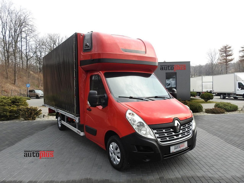 Renault MASTER PLANDEKA 10 PALET WEBASTO TEMPOMAT KLIMATYZACJA 170KM [ - Тентованный фургон: фото 1 Renault MASTER PLANDEKA 10 PALET WEBASTO TEMPOMAT KLIMATYZACJA 170KM [ - Тентованный фургон: фото 1