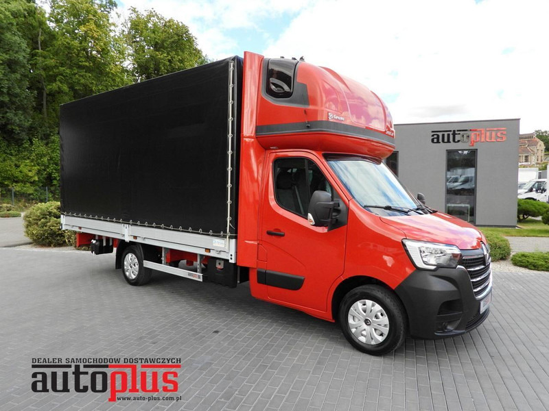 Renault MASTER PLANDEKA 10 PALET WEBASTO TEMPOMAT LEDY KLIMATYZACJA 165 - Тентованный фургон: фото 1 Renault MASTER PLANDEKA 10 PALET WEBASTO TEMPOMAT LEDY KLIMATYZACJA 165 - Тентованный фургон: фото 1