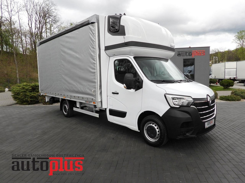 Renault MASTER  PLANDEKA 10 PALET WEBASTO TEMPOMAT LEDY PNEUMATYKA KLIMA - Тентованный фургон: фото 1 Renault MASTER  PLANDEKA 10 PALET WEBASTO TEMPOMAT LEDY PNEUMATYKA KLIMA - Тентованный фургон: фото 1