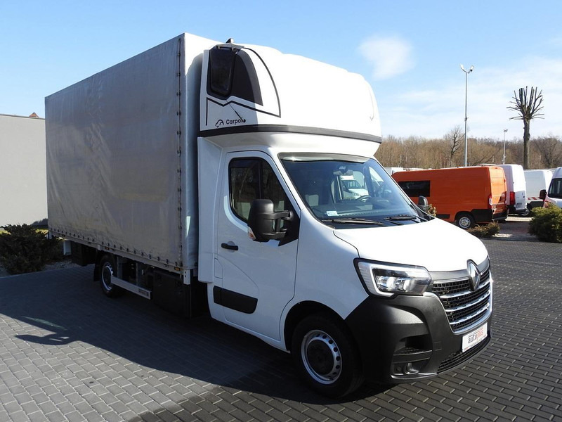 Renault MASTER PLANDEKA 10 PALET WEBASTO TEMPOMAT LEDY PNEUMATYKA KLIMA - Тентованный фургон: фото 4 Renault MASTER PLANDEKA 10 PALET WEBASTO TEMPOMAT LEDY PNEUMATYKA KLIMA - Тентованный фургон: фото 4