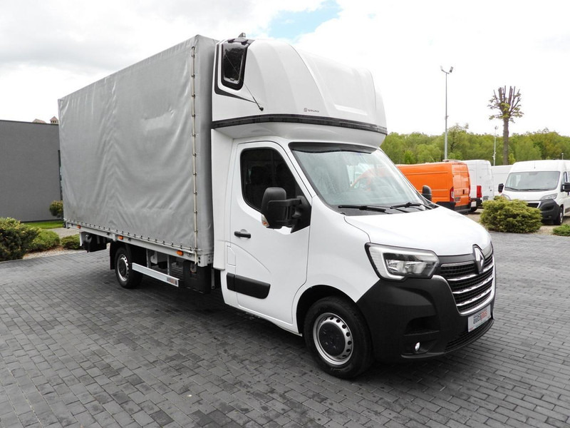 Renault MASTER  PLANDEKA 10 PALET WEBASTO TEMPOMAT LEDY PNEUMATYKA KLIMA - Тентованный фургон: фото 4 Renault MASTER  PLANDEKA 10 PALET WEBASTO TEMPOMAT LEDY PNEUMATYKA KLIMA - Тентованный фургон: фото 4